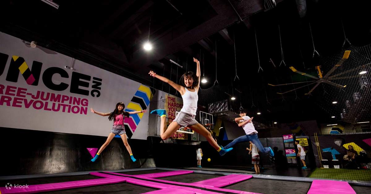 BOUNCE Freestyle Playground and Indoor Trampoline Park in Singapore Klook